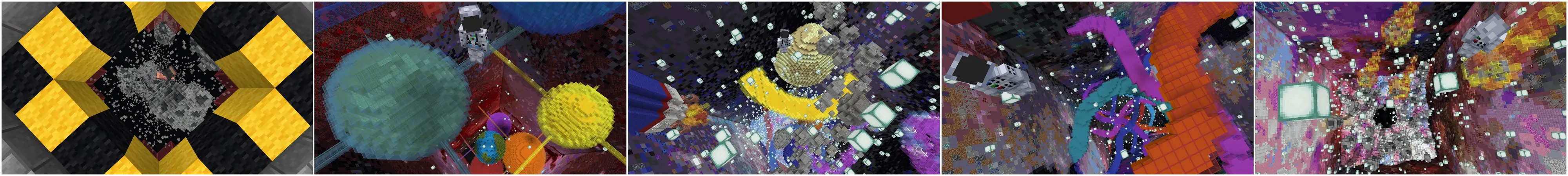 Жизнь на космической станции panorama