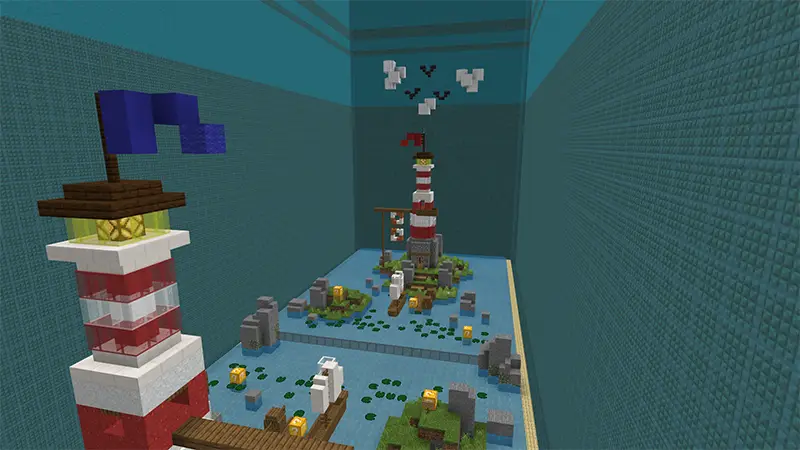 Скриншот Битва на луках с блоками удачи №1