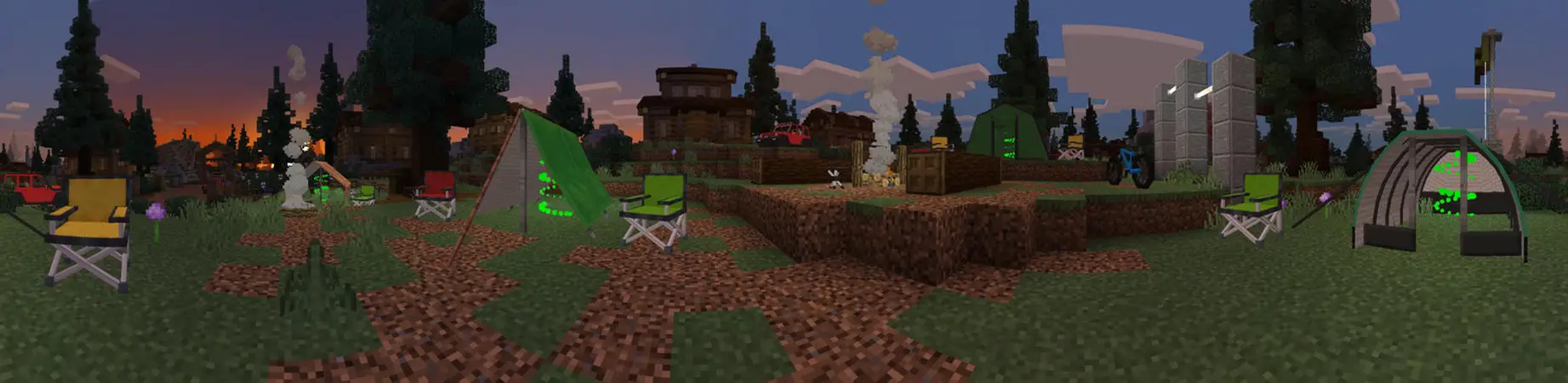 Отдых на природе panorama