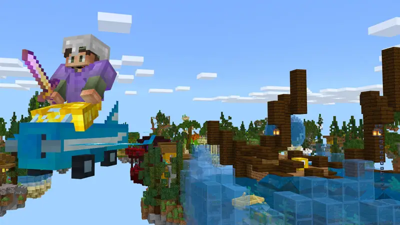 Скриншот Skyblock на удачу: бесконечность №2