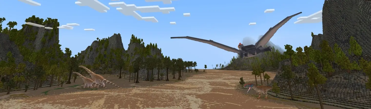 Приключения гигантских динозавров panorama