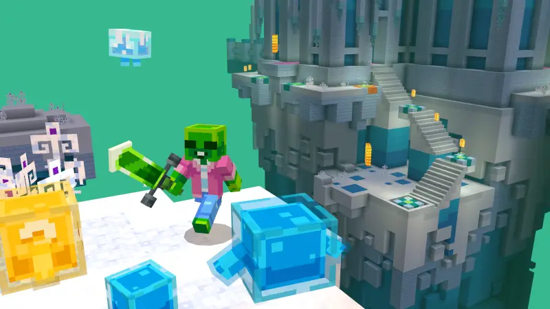 Скриншот Одно приключение в блоке слизи №8