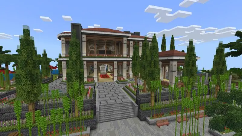 Скриншот Величественный особняк с садами №1