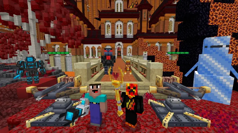 Скриншот PrestonPlayz Таинственная кнопка №1