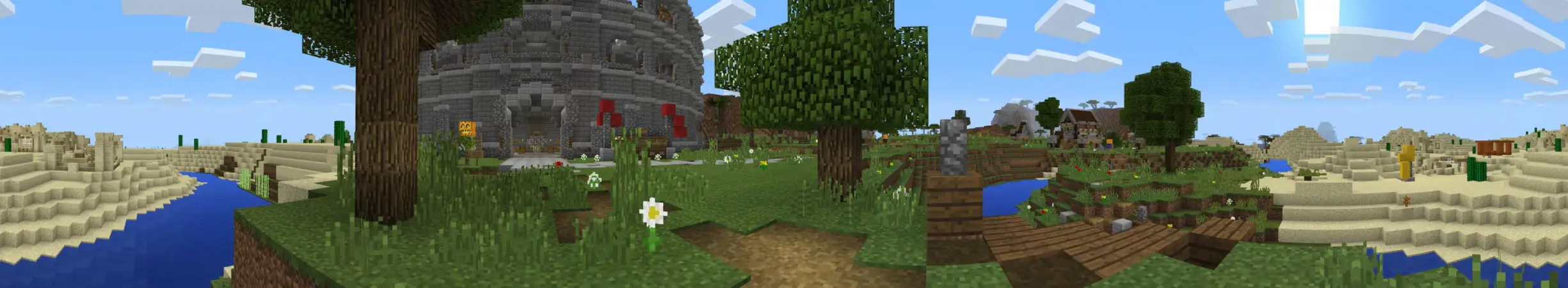 Арена битвы монстров panorama