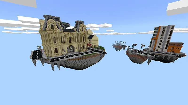 Скриншот Skyblock: город №2