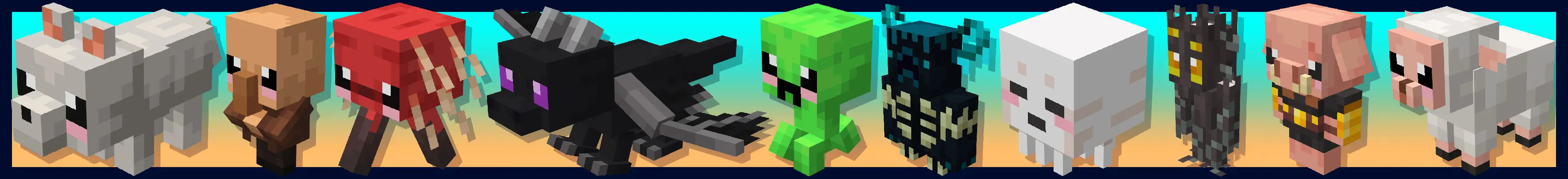 Мобы-питомцы panorama