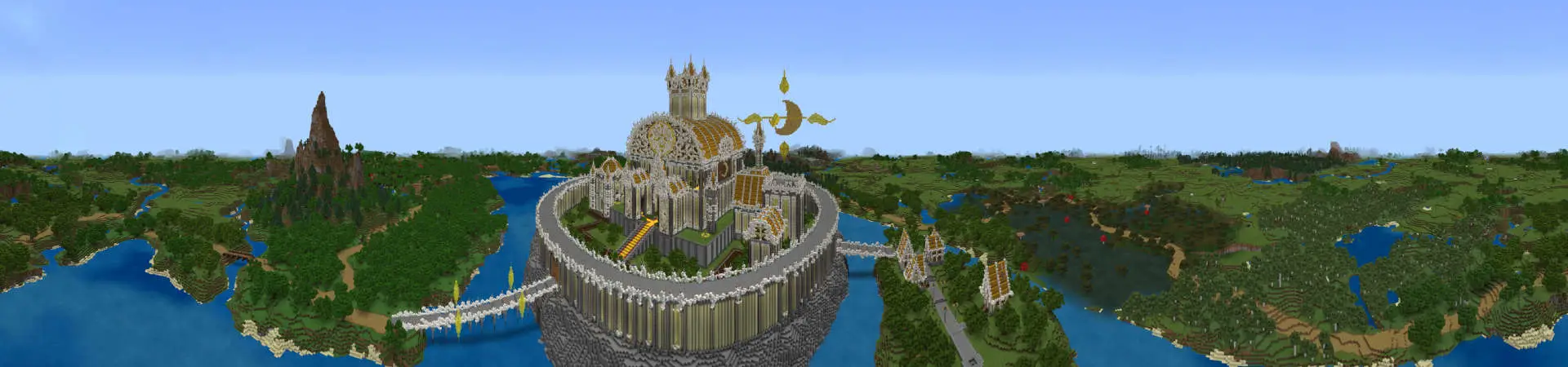 Замок полумесяца panorama