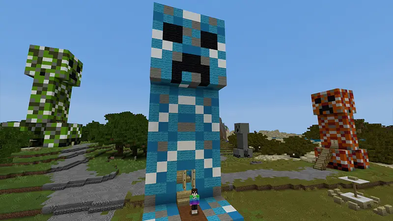 Скриншот Как ЖИТЬ ВНУТРИ КРИПЕРА! №3