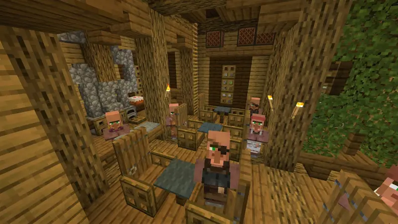 Скриншот Простые стартовые области: лесная крепость №3