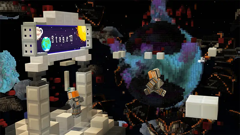 Скриншот Космический паркур №5