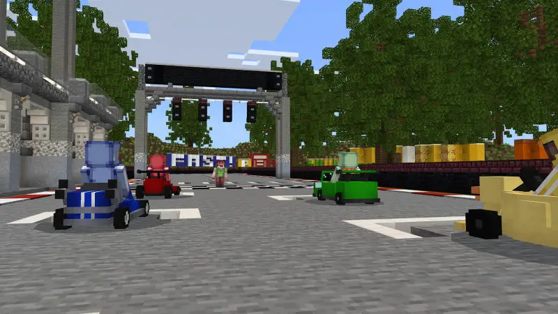 Скриншот Гонки на картах №2