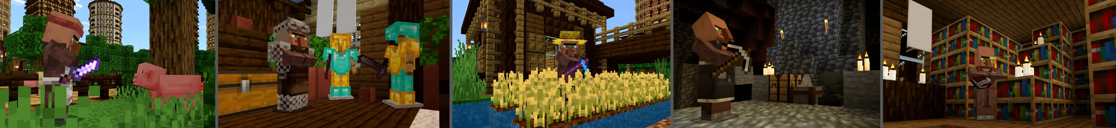 Станьте жителем деревни panorama