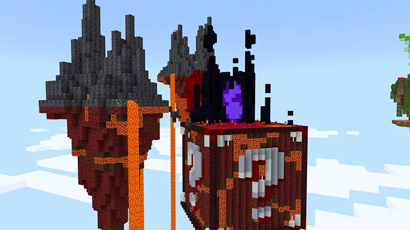 Скриншот Skyblock удачи: биомы №1