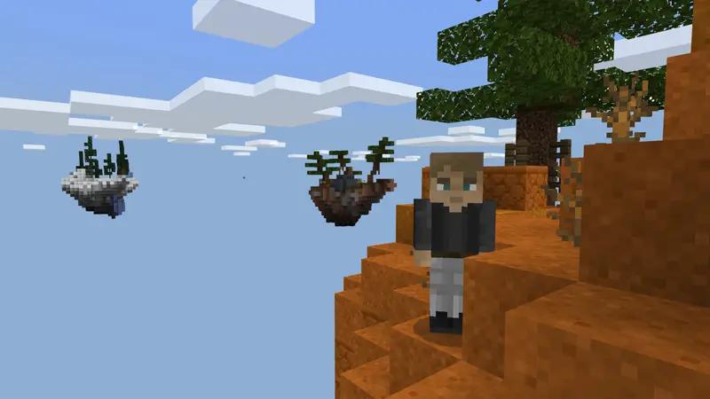 Скриншот SKYBLOCK С ОДНИМ БЛОКОМ! №4