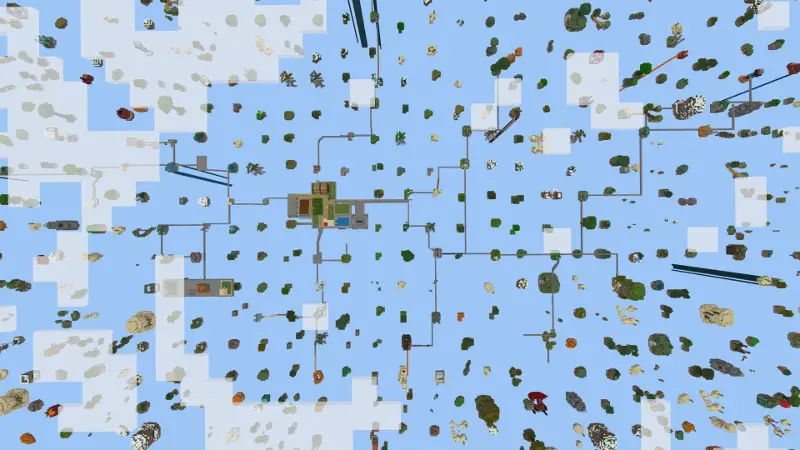 Скриншот Бесконечная игра Skyblock №3