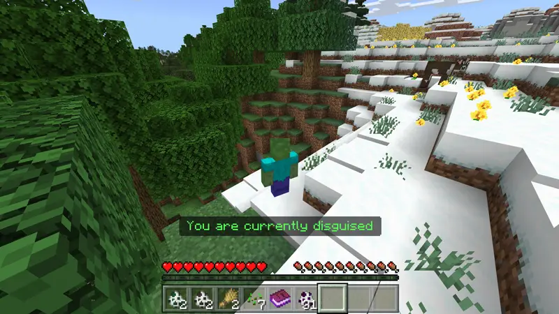 Скриншот СОЗДАНИЕ МАСКИРОВКИ ПОД МОБОВ! №4