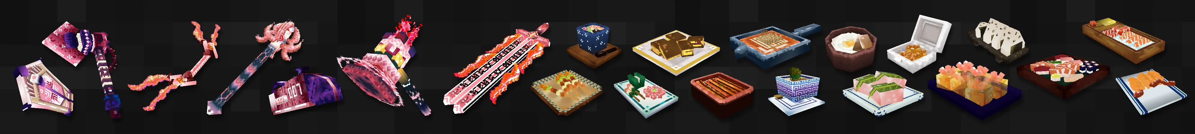 Оружие сакуры panorama