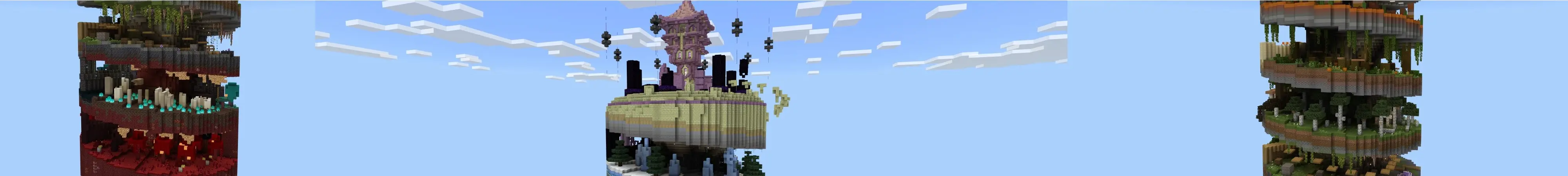 Спиральный паркур panorama