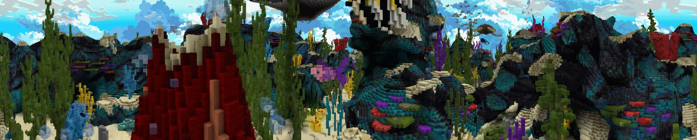 Океанский паркур panorama