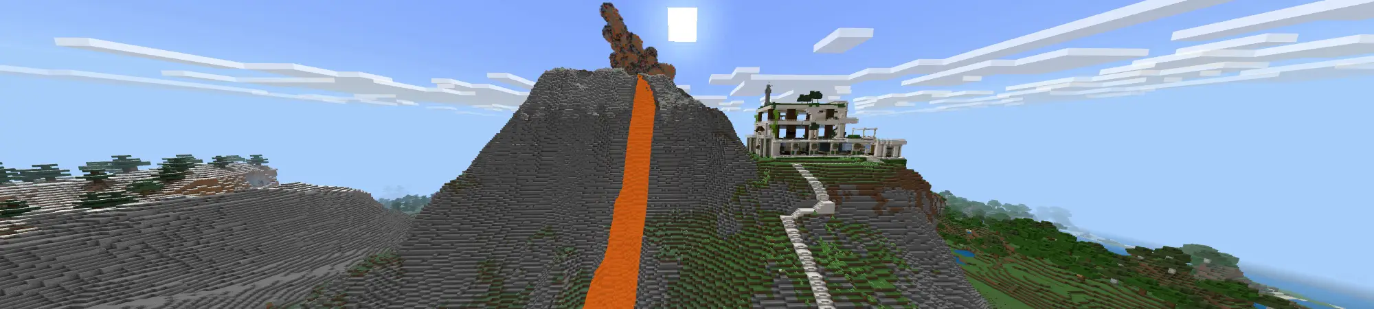 Особняк миллионера на вулкане panorama