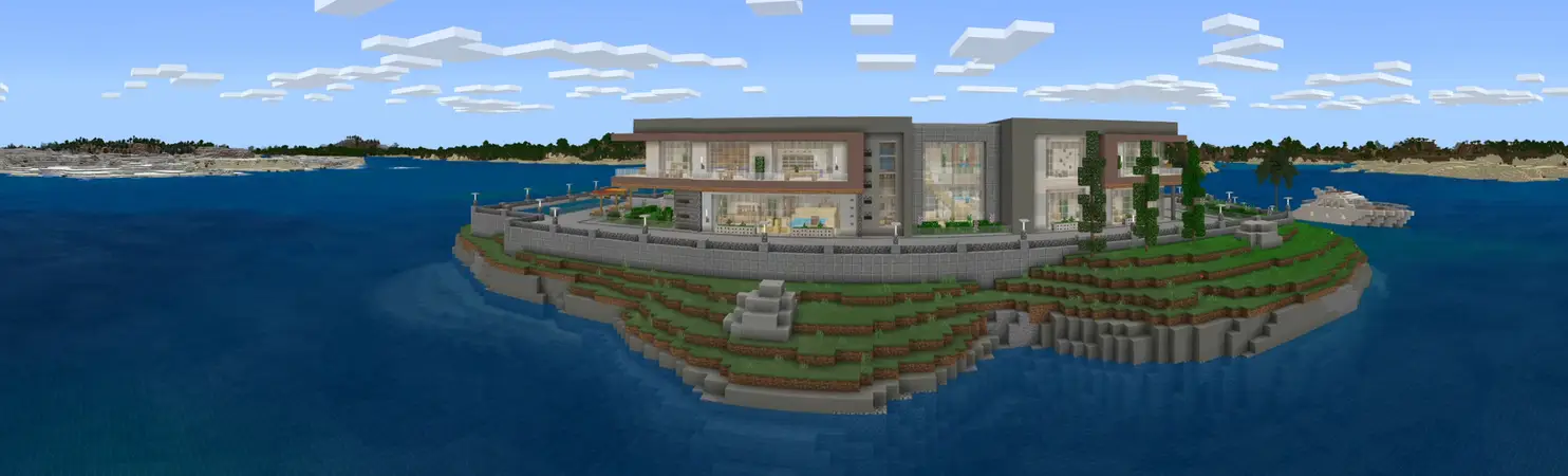 Особняк на острове миллионера panorama