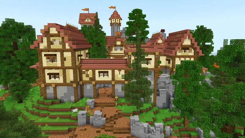 Скриншот Замок в крошечном городке №1