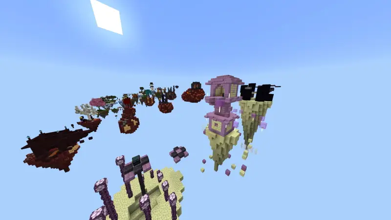 Скриншот Skyblock: экстремальный паркур №5