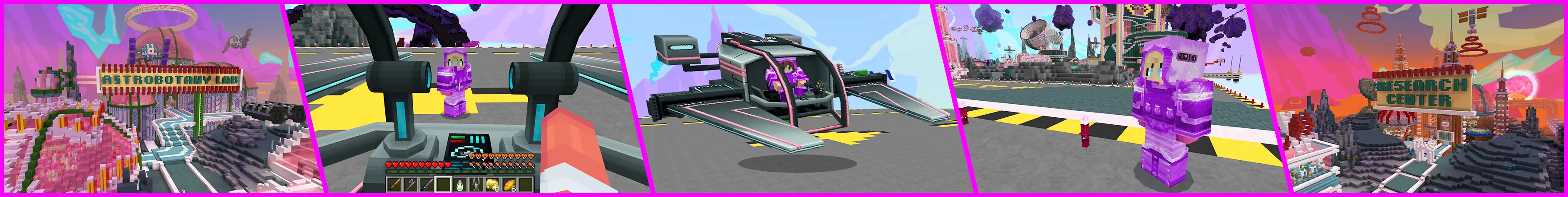 Космический город panorama