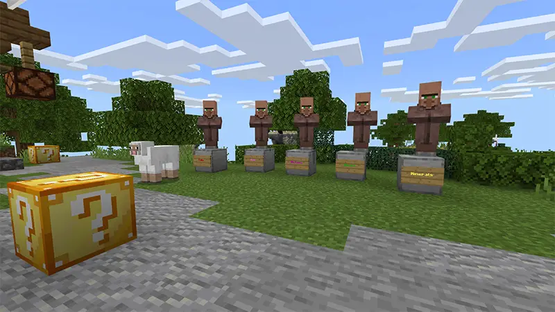 Скриншот Бесконечные блоки удачи в Skyblock №2