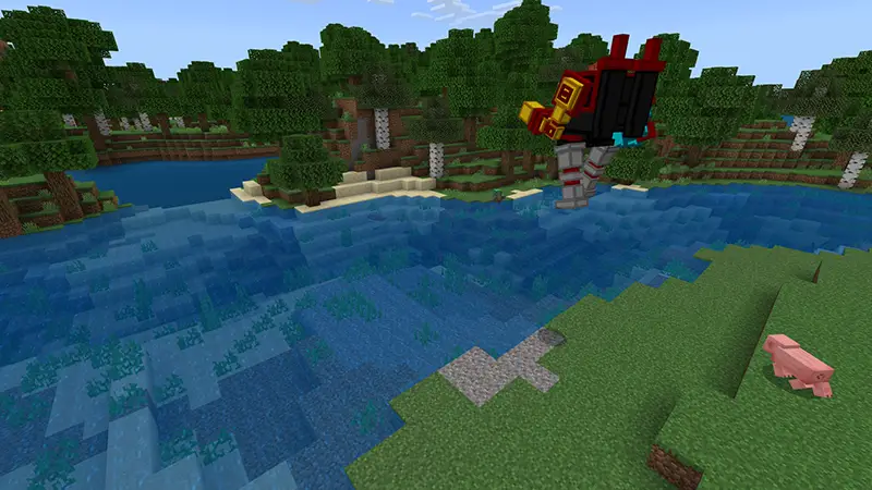 Скриншот Дополнение Blocky Mechs №5