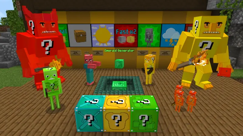 Скриншот Кроватные войны с блоками удачи №5