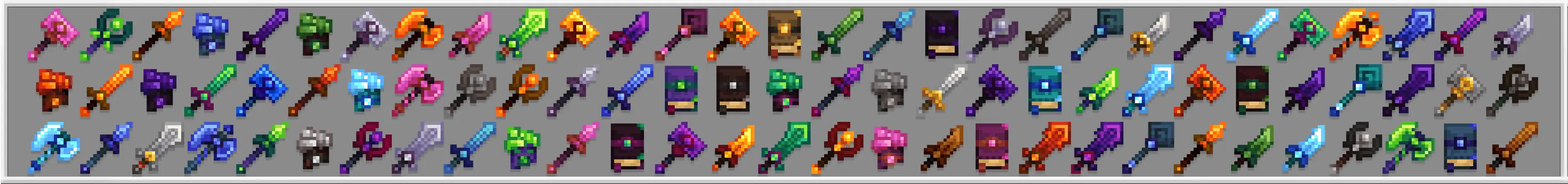 Эпическое оружие panorama