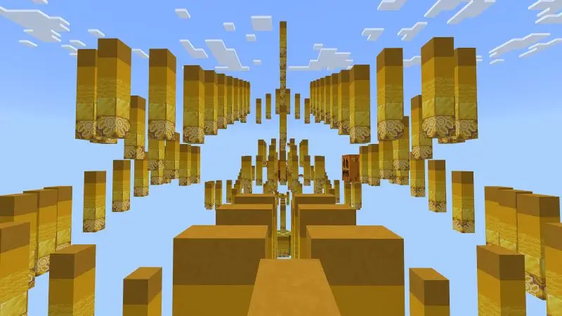 Скриншот Радужный паркур №1