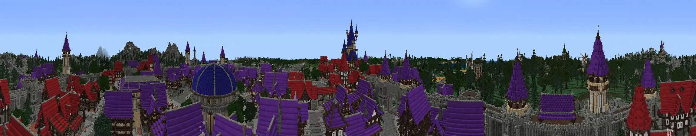 Город магов panorama