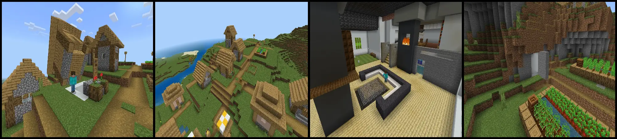 Секретный деревенский бункер panorama