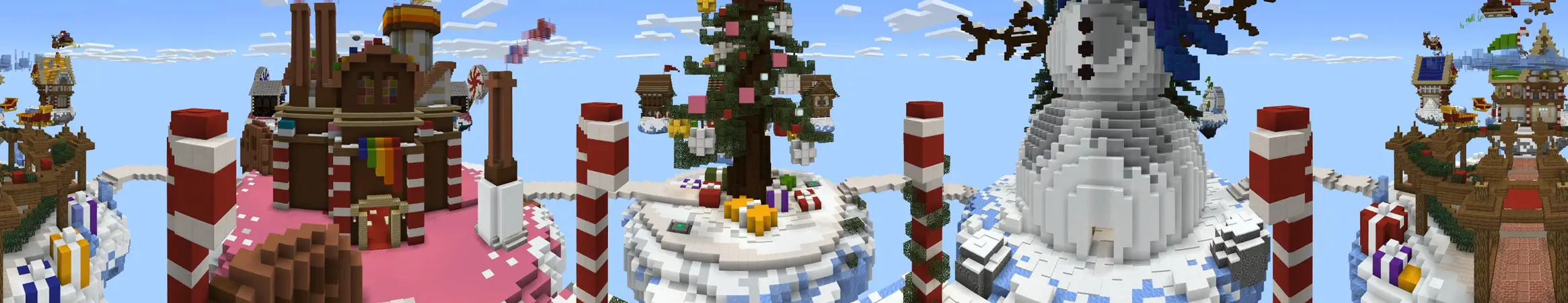 Bed Wars: зима panorama