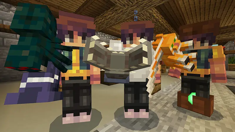 Скриншот Создаваемое оружие мобов №4