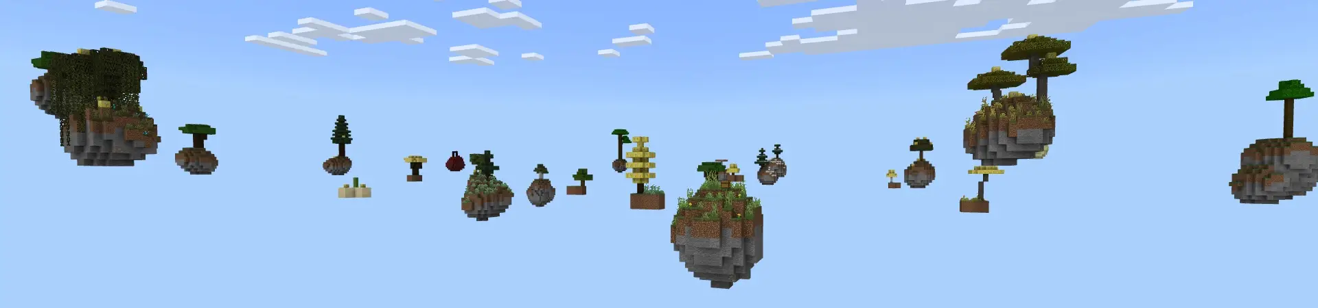 Skyblock: острова удачи panorama