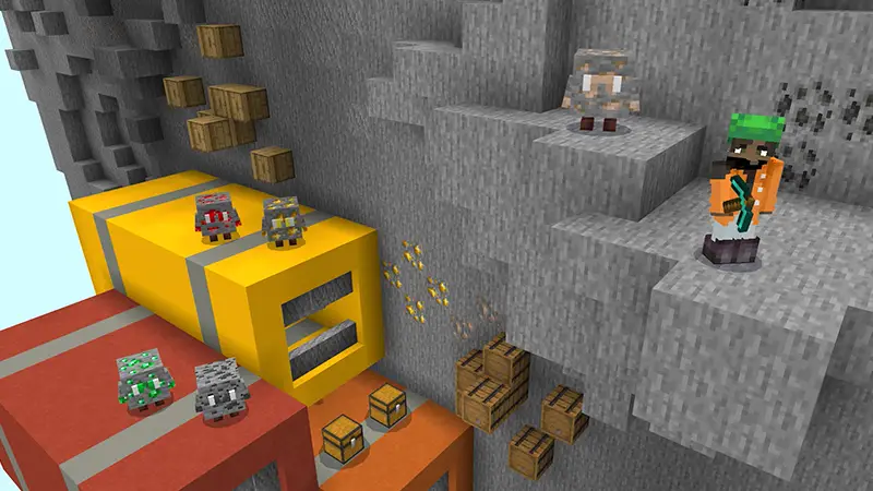 Скриншот Skyblock набок №4