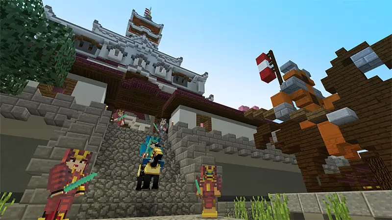 Скриншот Ниндзя против самураев №2