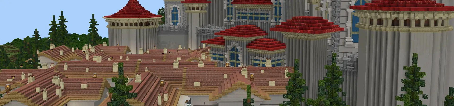 Средневековый замок panorama