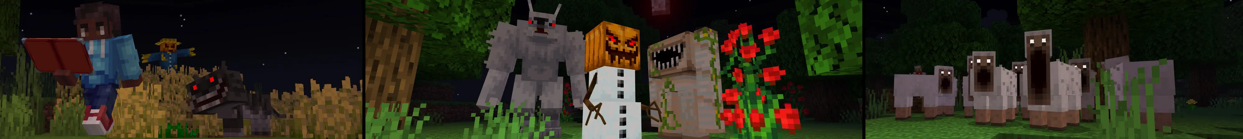 Страшные мобы panorama