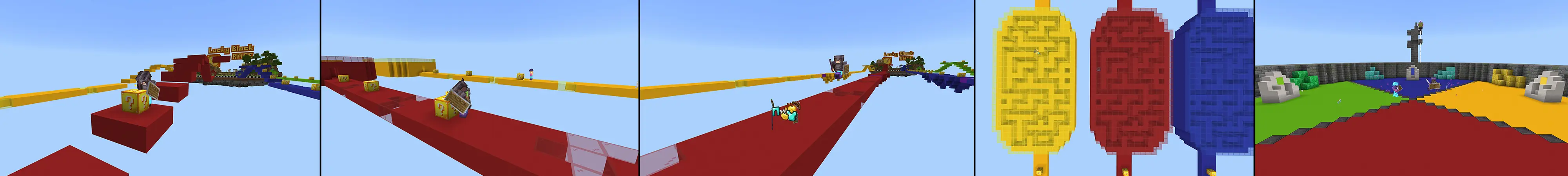 Гонка блоков удачи panorama