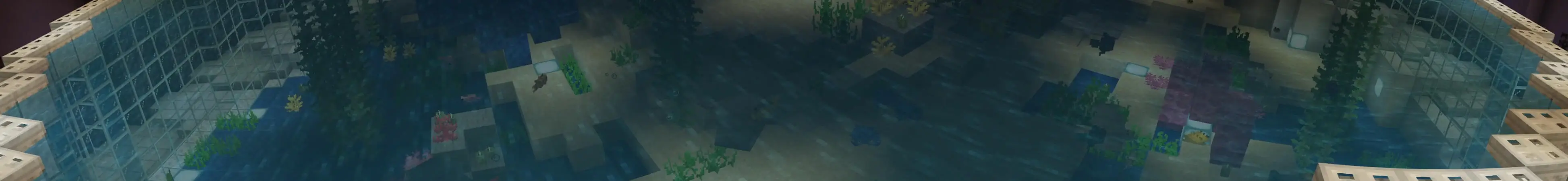 Океанские животные panorama