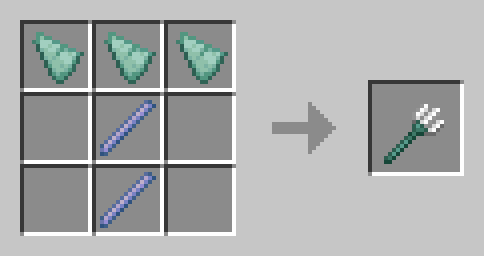 Крафт трезубца