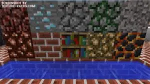 Устаревшие текстуры блоков и воды в комнате