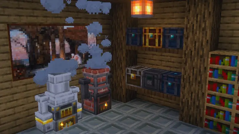 Скриншот Печи и сундуки Add-On №1