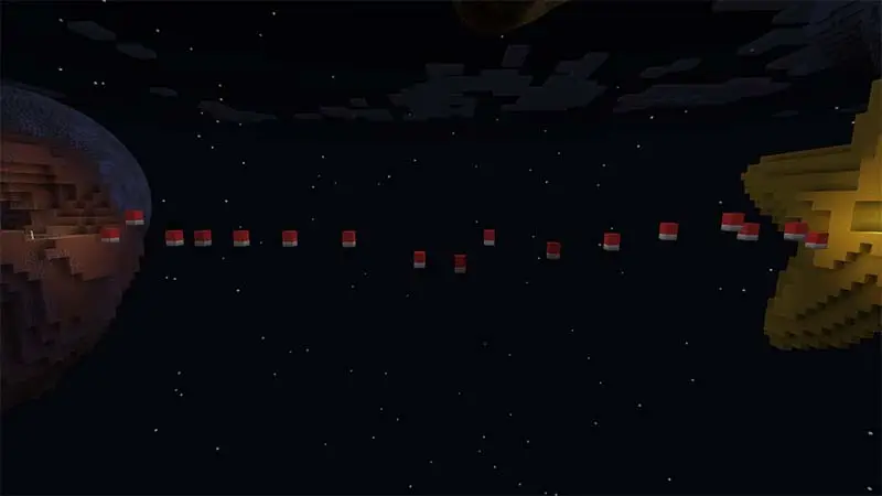 Скриншот КОСМИЧЕСКИЙ ПАРКУР №2