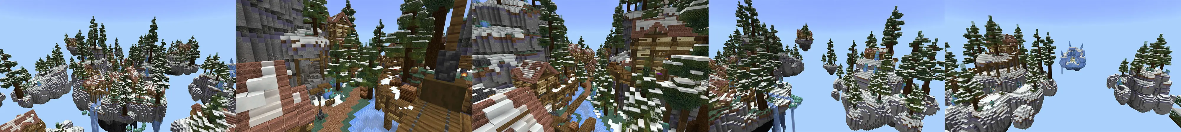 Замерзшие острова panorama